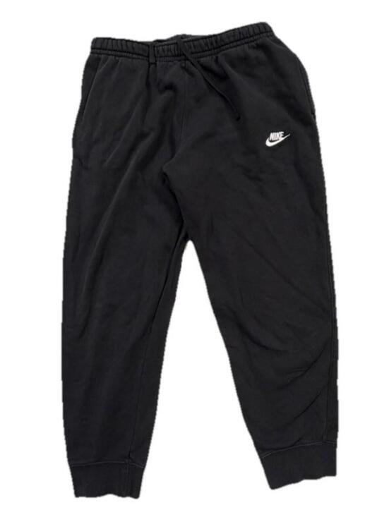 Nike Other - Nike Men's Black Fleece Sweatpants Drawstring Pockets Tapered Leg Size XL